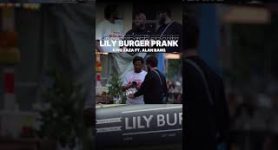 Lily Burger Prank mit @alanbangovic #prank #lilyburger #alanbang #comedy #comedyvideo