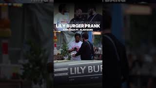 Lily Burger Prank mit @alanbangovic #prank #lilyburger #alanbang #comedy #comedyvideo