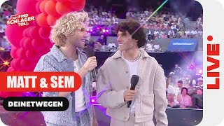Matt & Sem Deinetwegen (Schlagerbooom Open Air 2025)