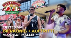 Mein erstes mal im BIERKÖNIG + AUFTRITT 😱| Mallorca /